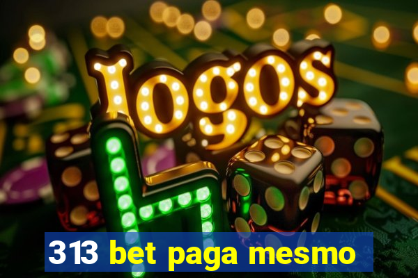 313 bet paga mesmo